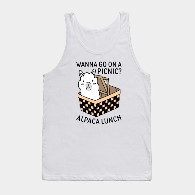 Alpaca Lunch Tank Top by Cherrific